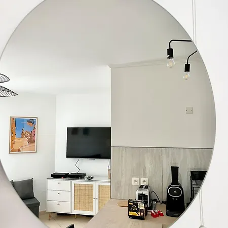 'la Melanie' Neuf, Equipe, Terrasse, Centre Apartment Menton